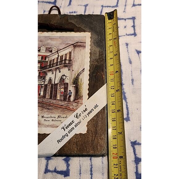 1795 Slate Roofing Tile With The Old‎ Absinthe House - Picture 5 of 6